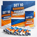 Pachet 10 buc. BANNER