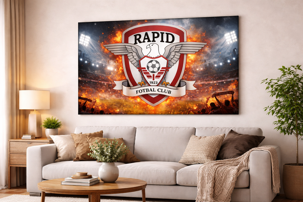 Canvas Echipa de Fotbal RAPID