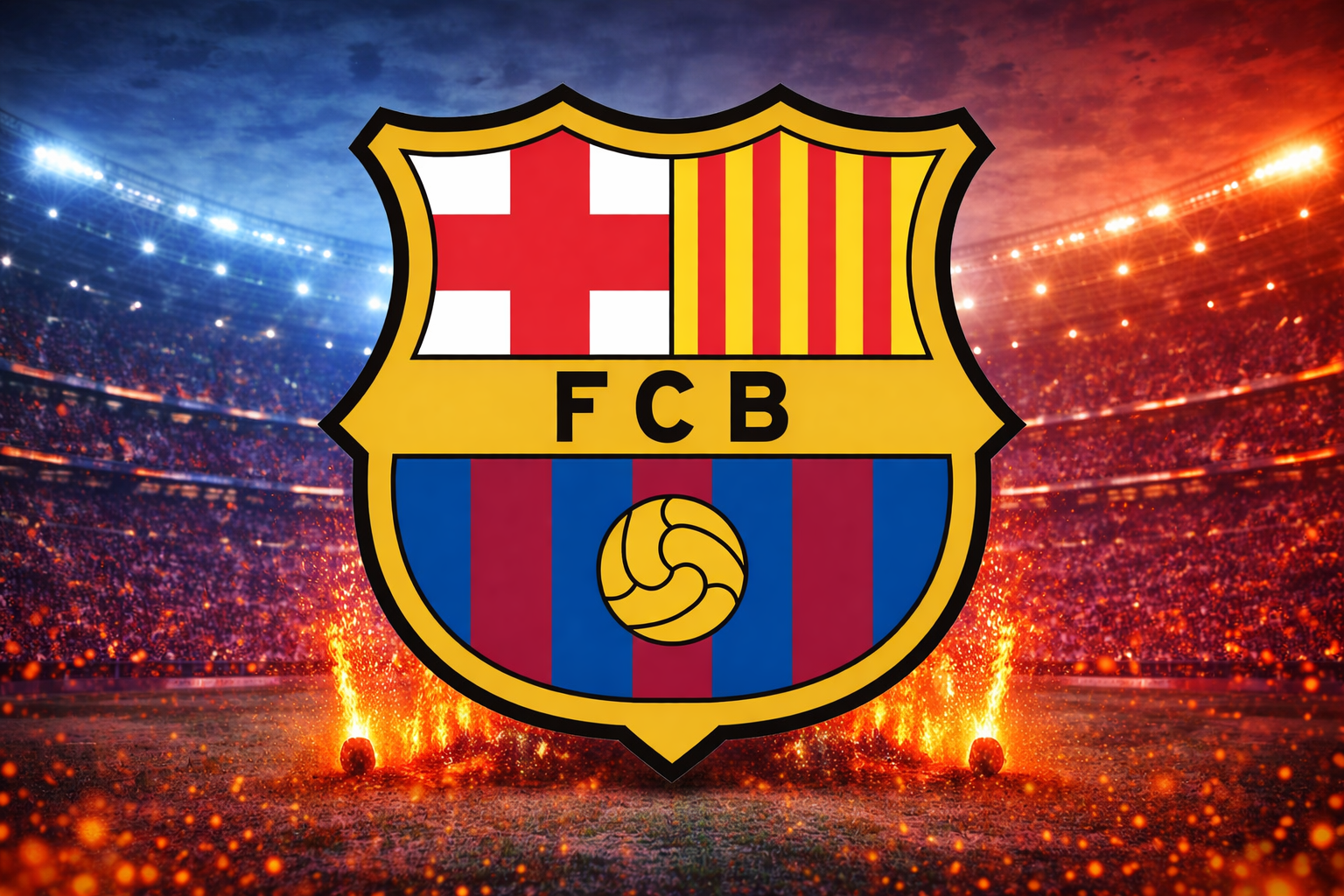 Canvas Echipa de Fotbal BARCELONA