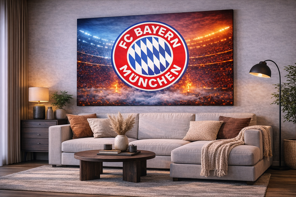 Canvas Echipă de Fotbal BAYERN MÜNCHEN