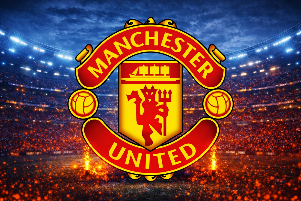 Canvas Echipă de Fotbal MANCHESTER UNITED