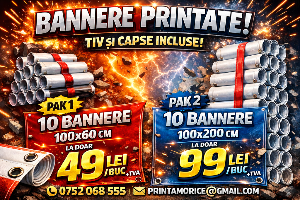Pachet 10 buc. BANNER