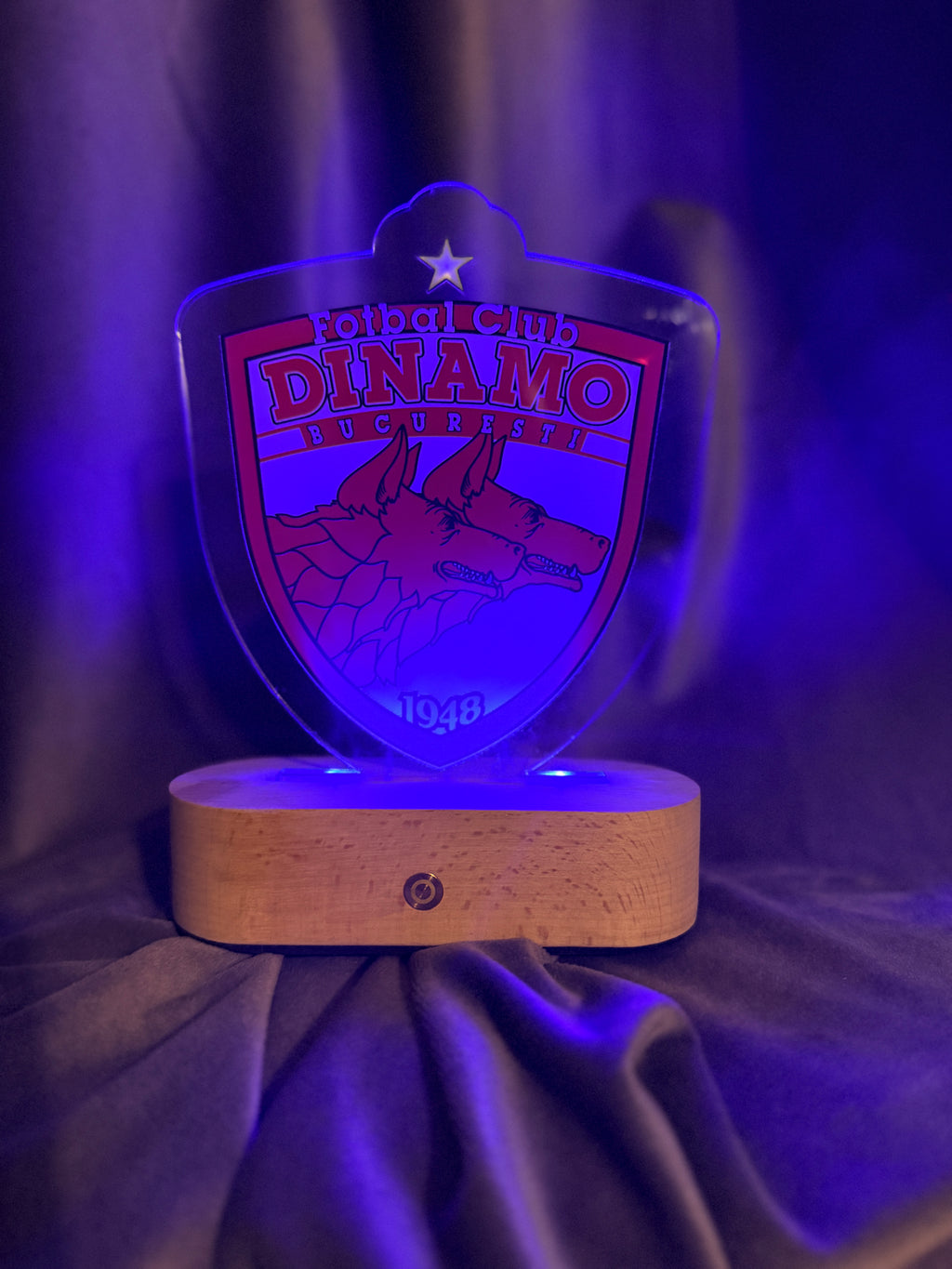Lampa LED 3D  - DINAMO