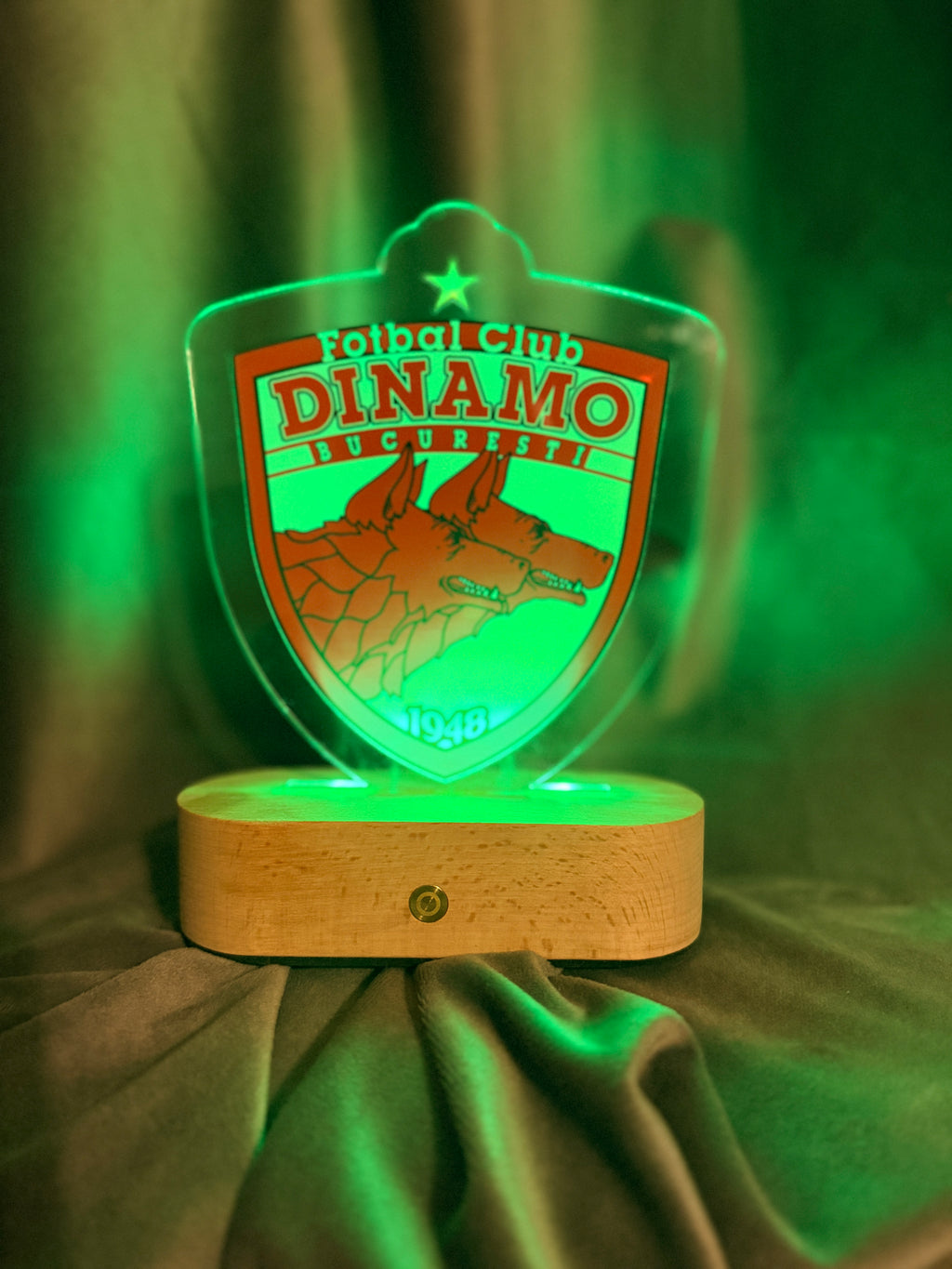 Lampa LED 3D  - DINAMO