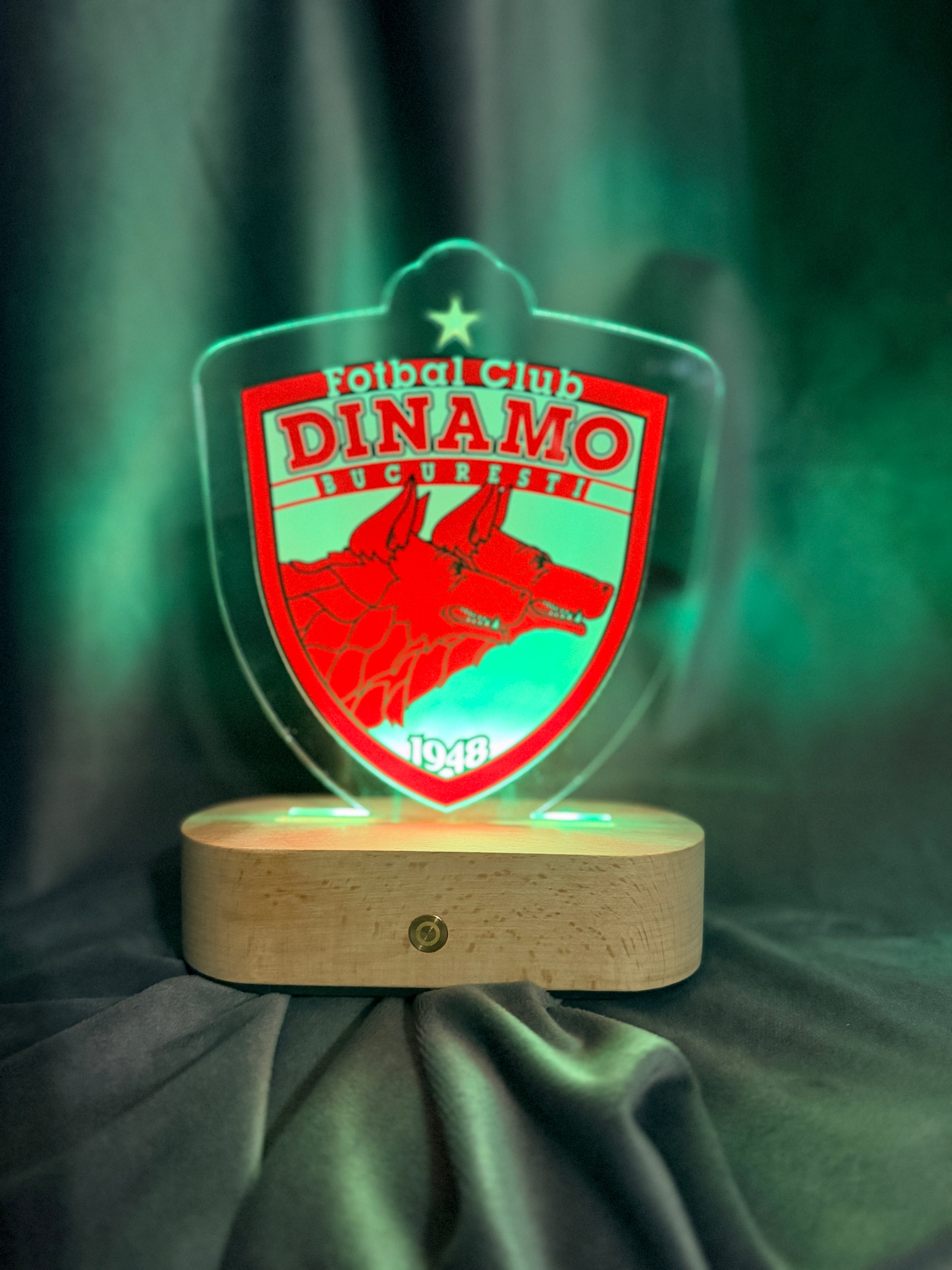 Lampa LED 3D  - DINAMO
