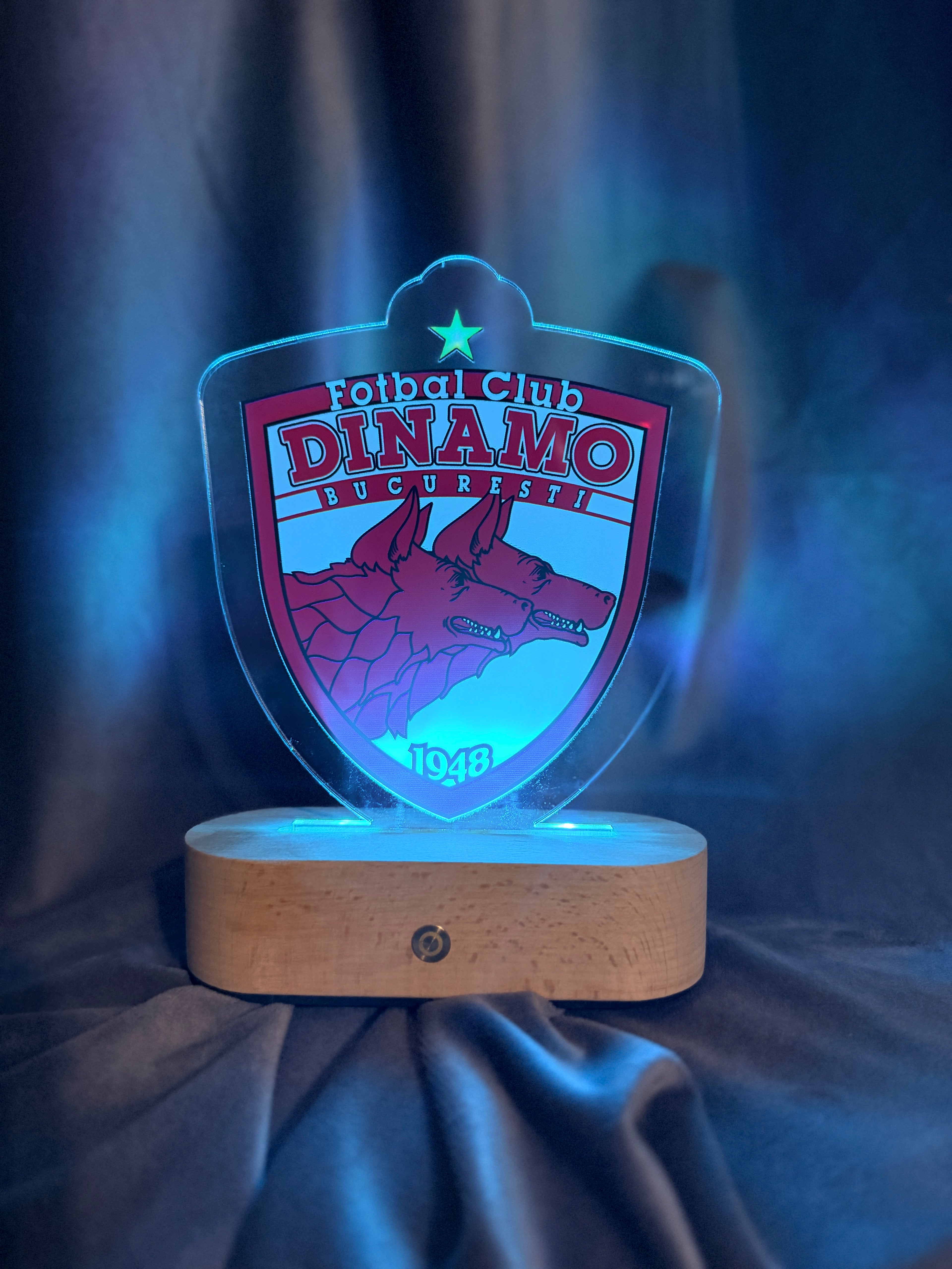 Lampa LED 3D  - DINAMO