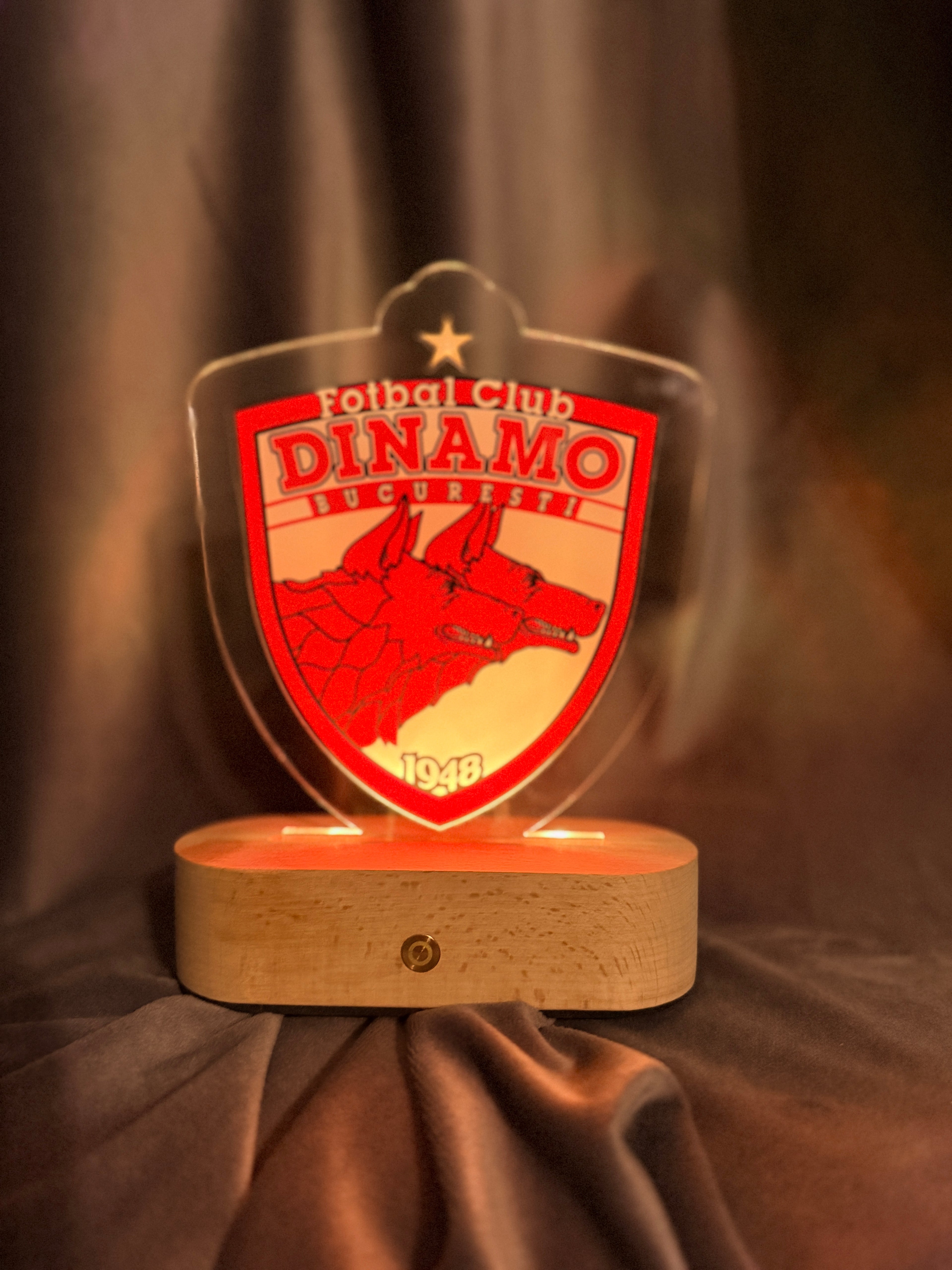 Lampa LED 3D  - DINAMO