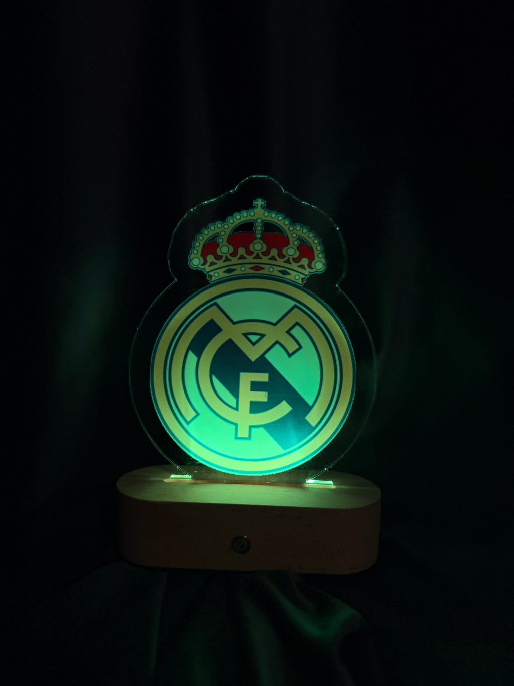 Lampa LED 3D  - REAL MADRID