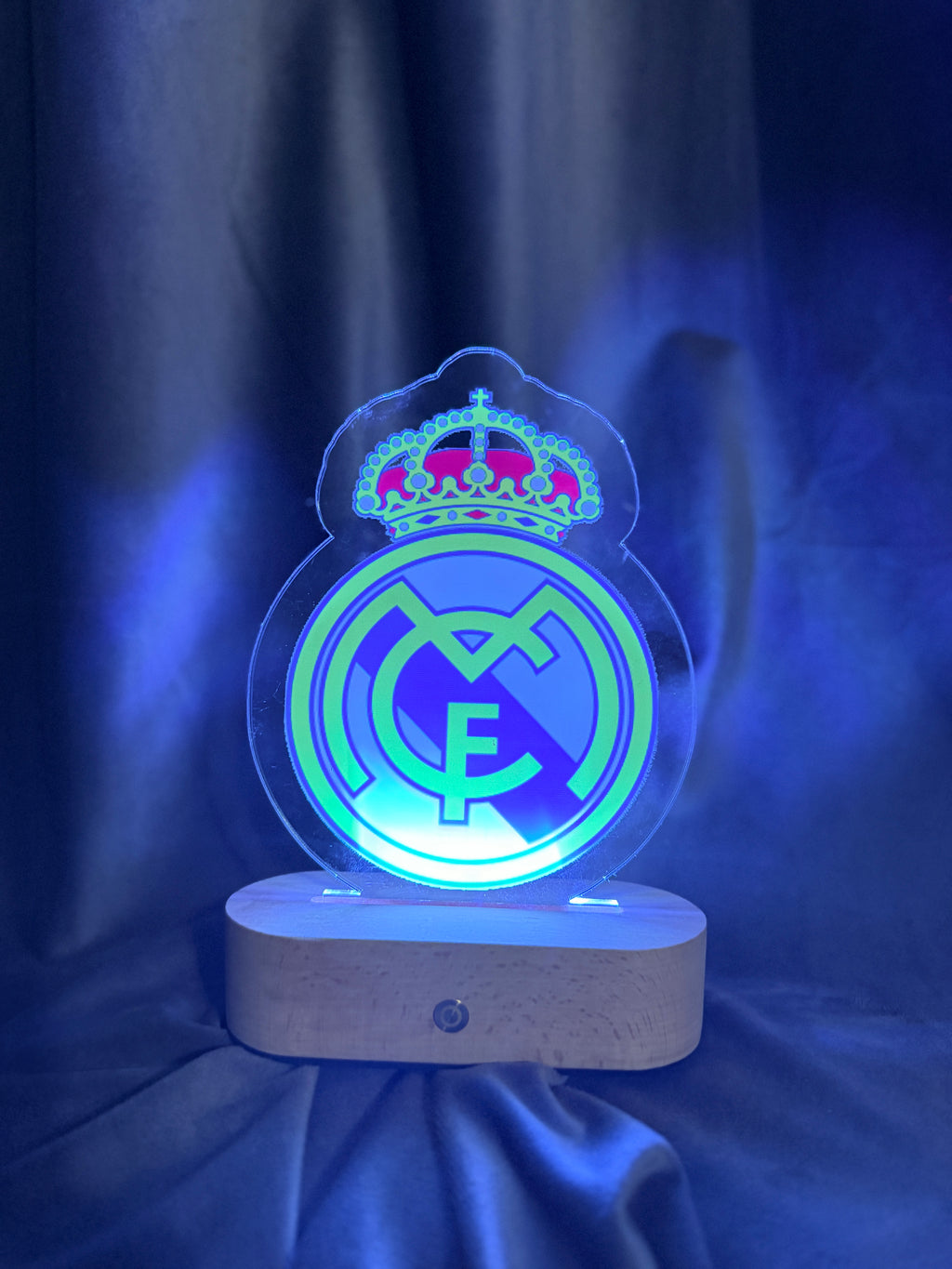 Lampa LED 3D  - REAL MADRID