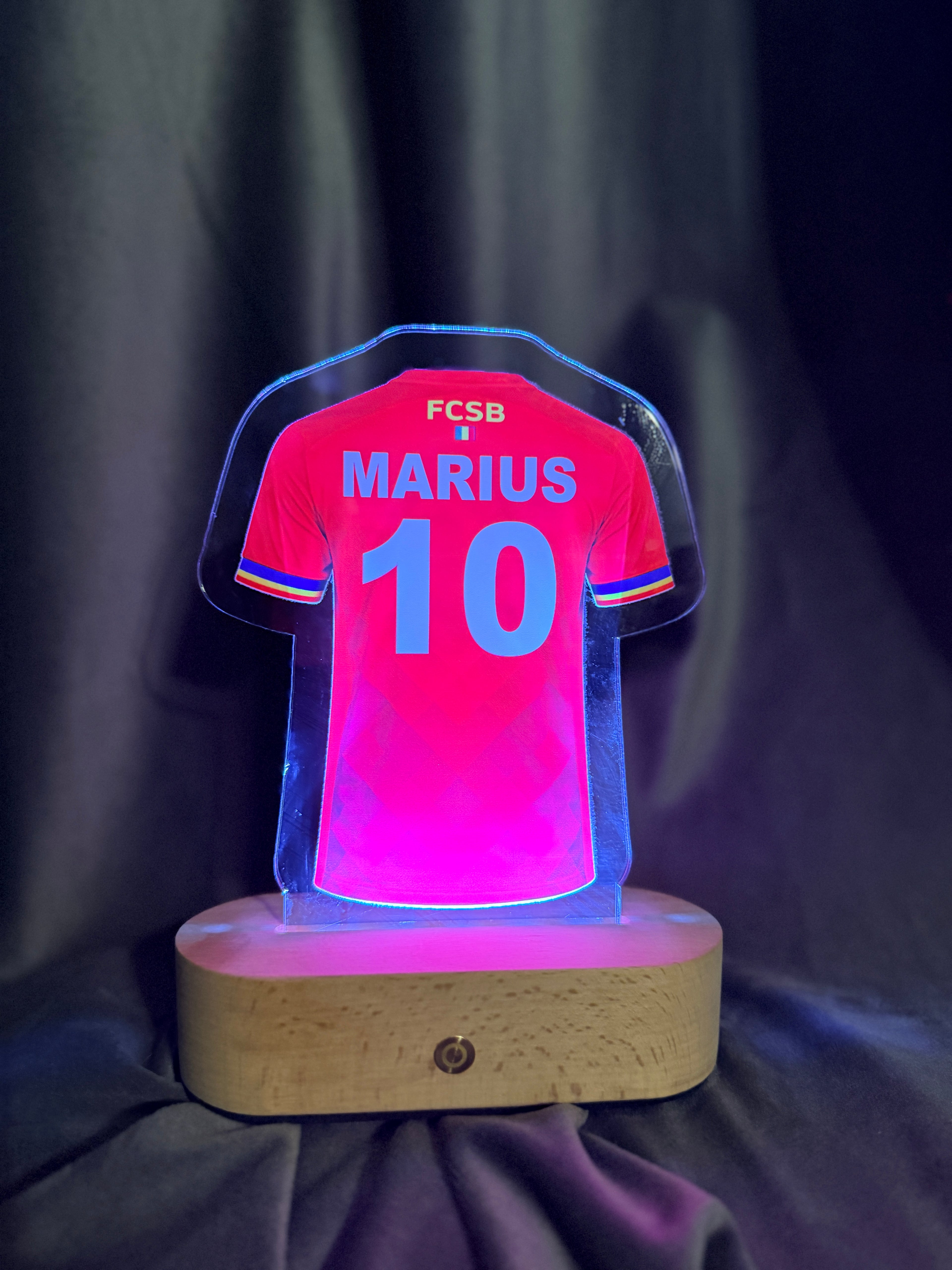 Lampa LED 3D  - Tricou FCSB