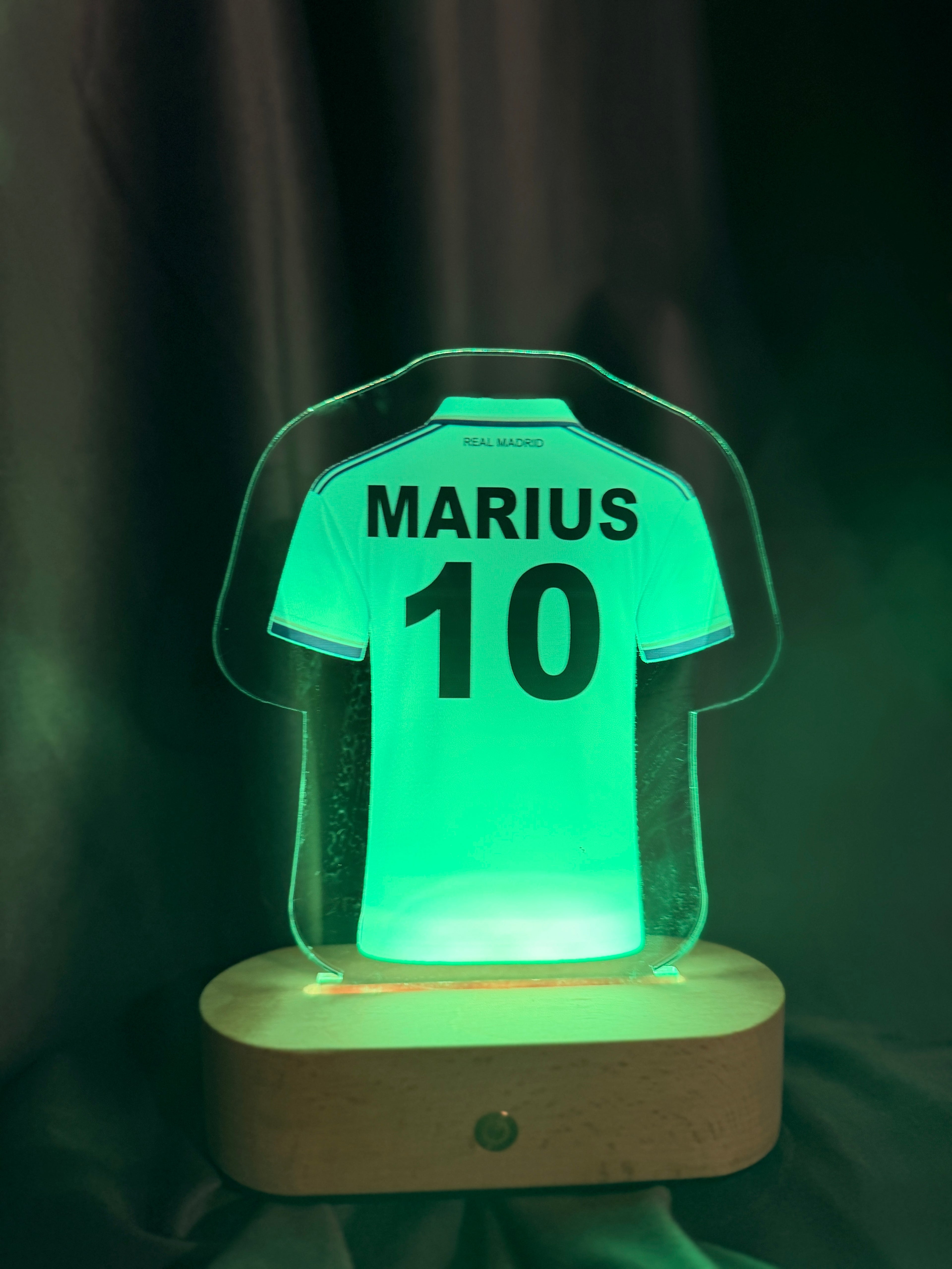 Lampa LED 3D  -  Tricou REAL MADRID