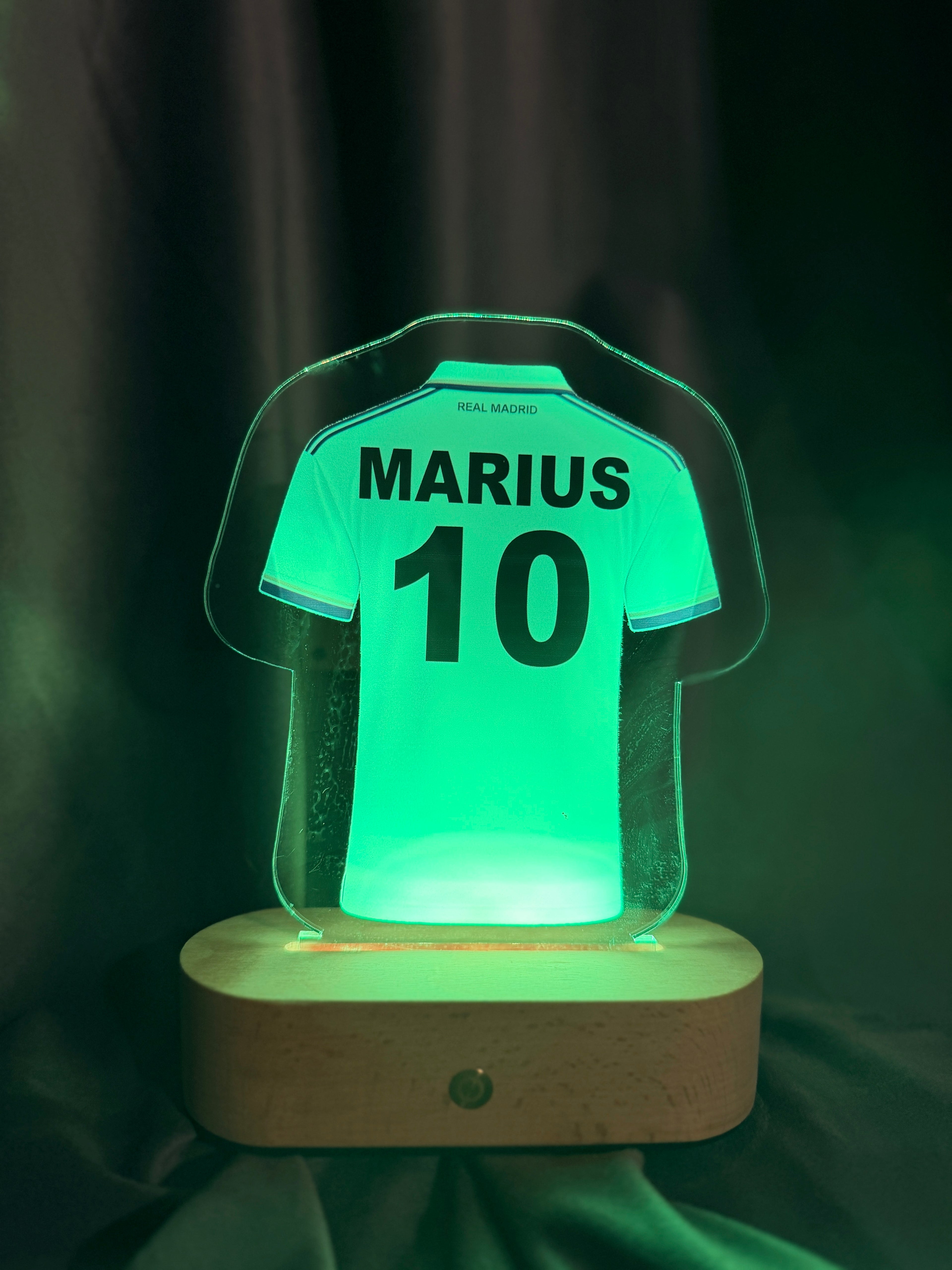 Lampa LED 3D  -  Tricou REAL MADRID