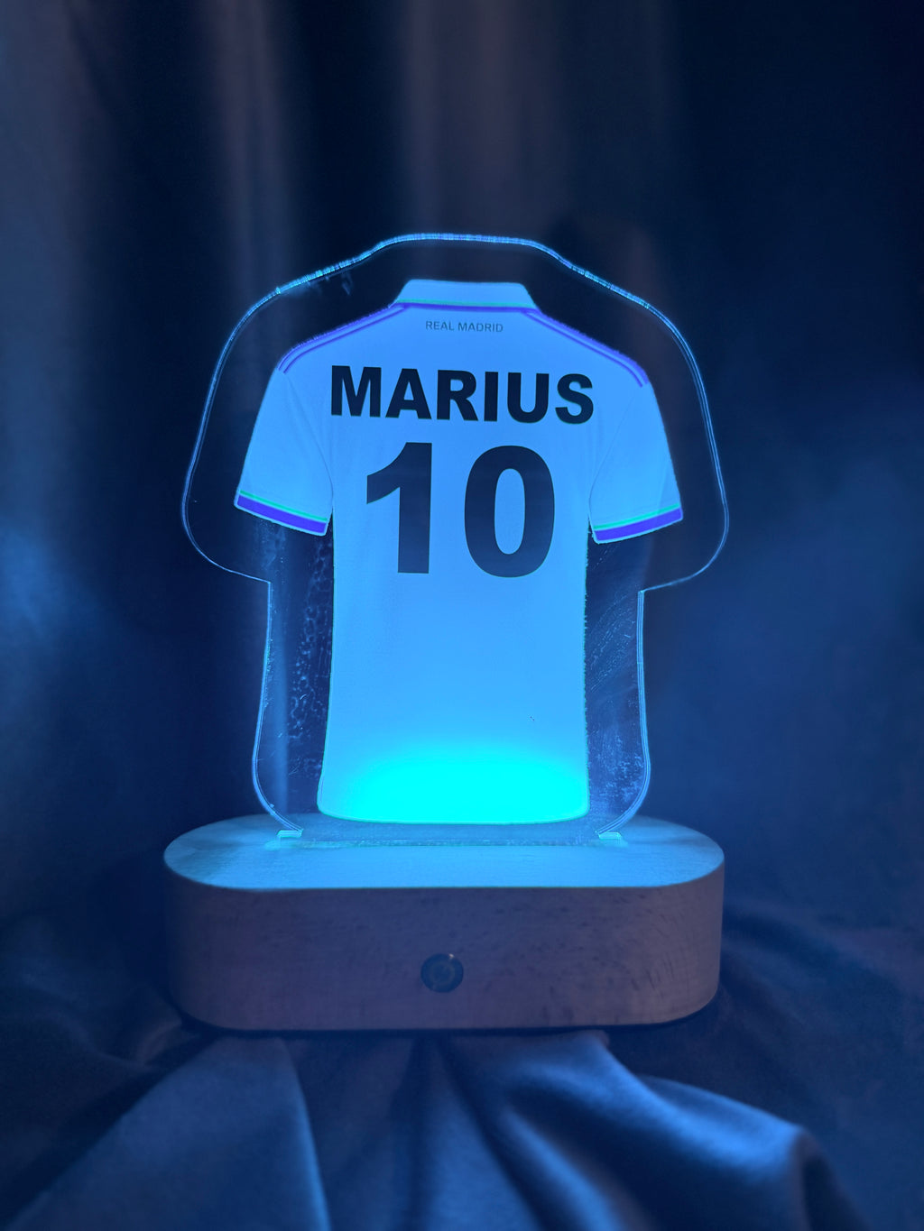 Lampa LED 3D  -  Tricou REAL MADRID