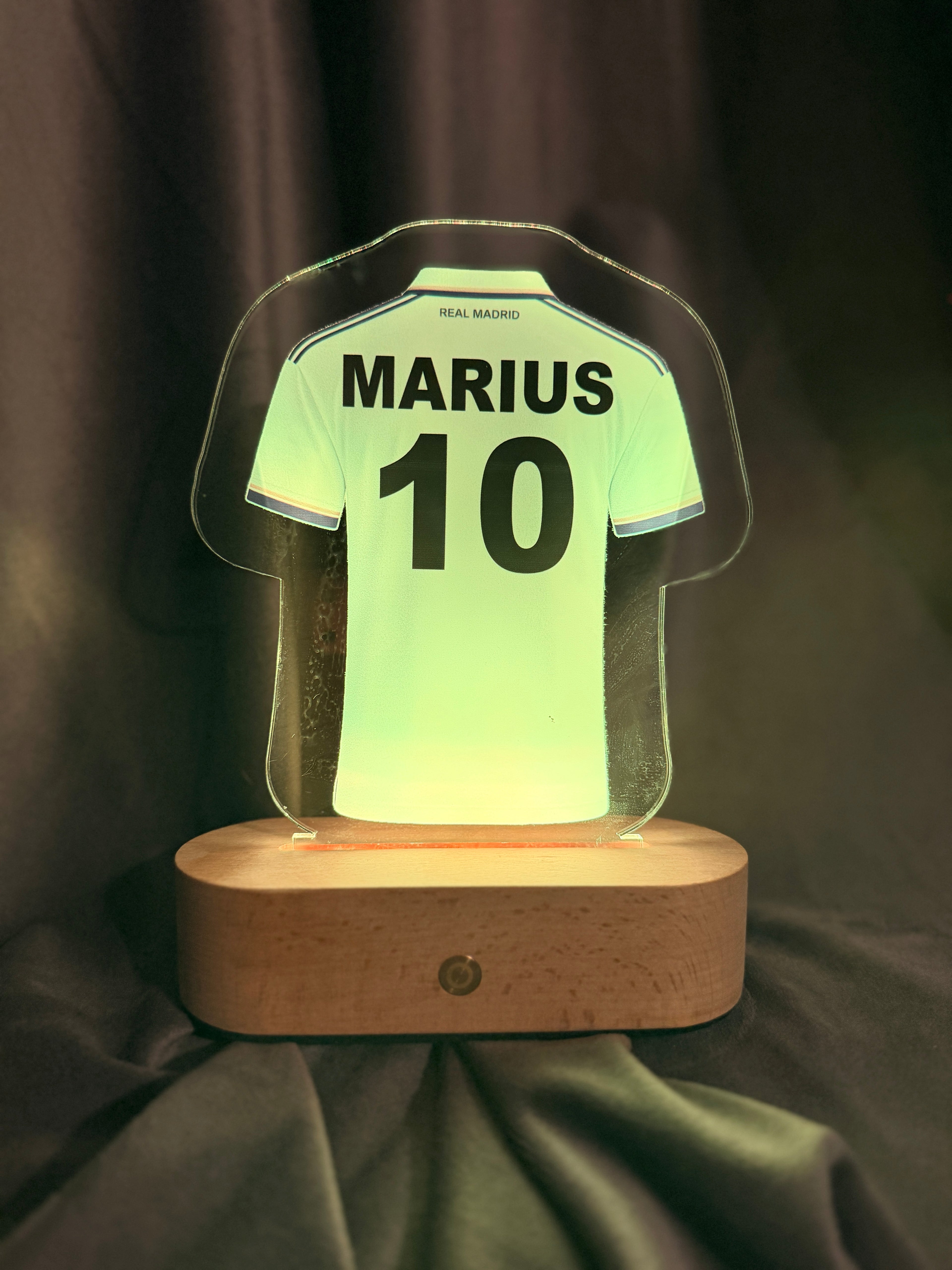 Lampa LED 3D  -  Tricou REAL MADRID