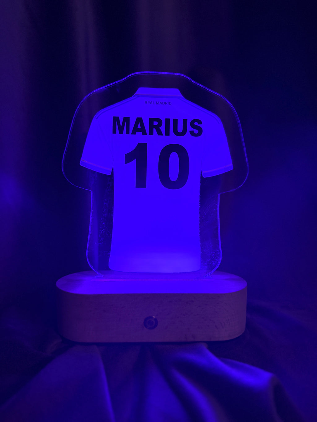 Lampa LED 3D  -  Tricou REAL MADRID