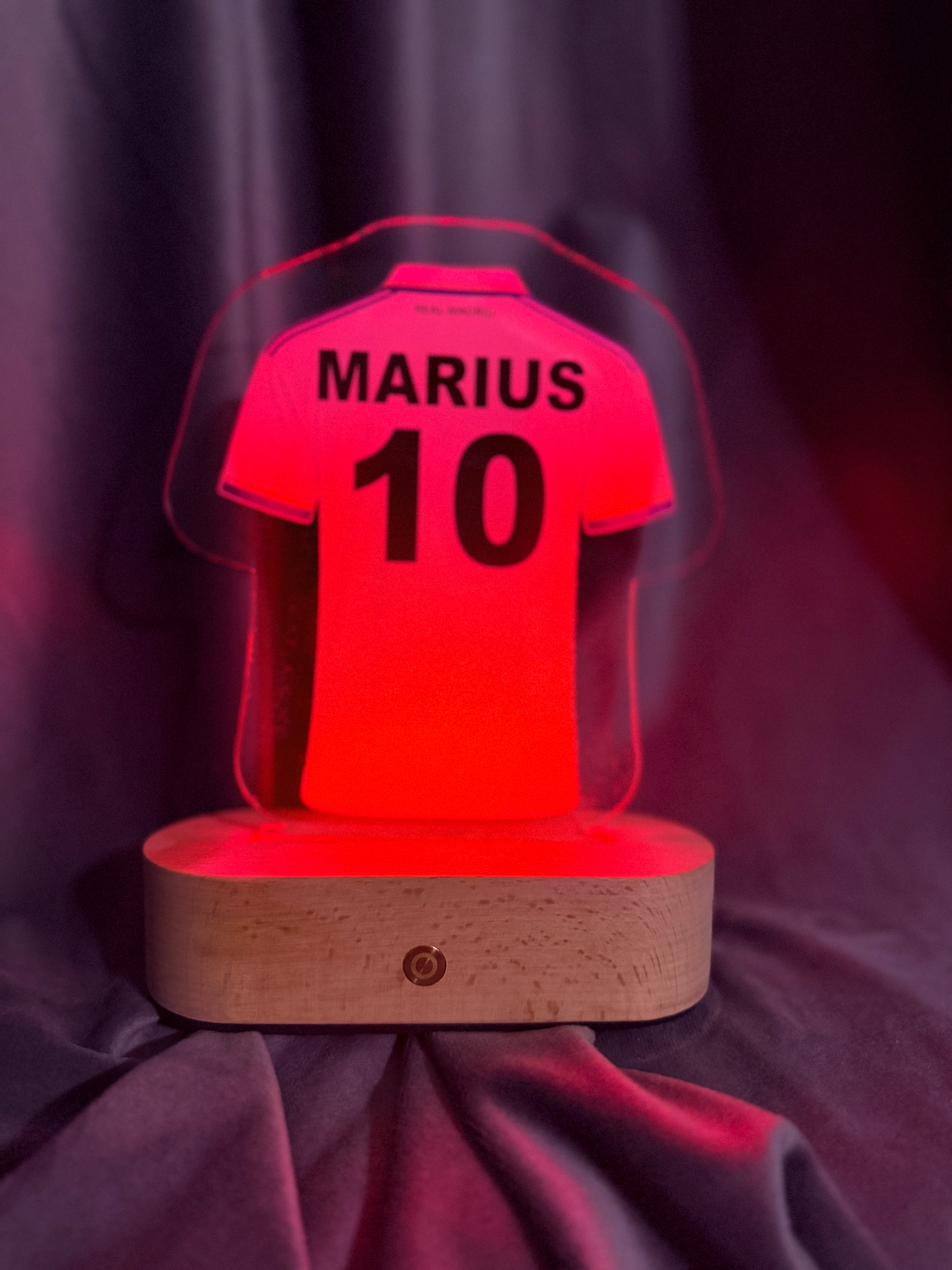 Lampa LED 3D  -  Tricou REAL MADRID
