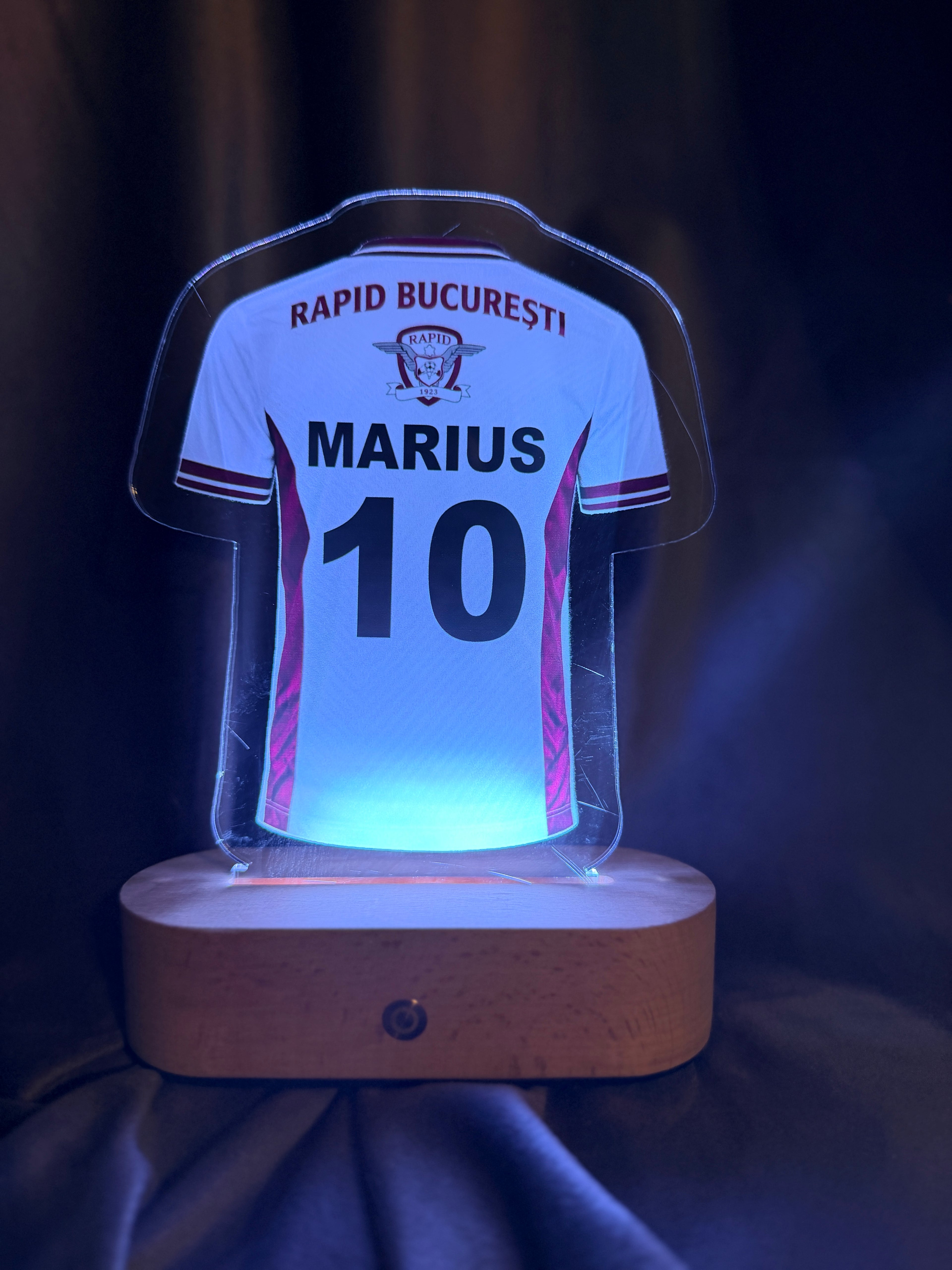 Lampa LED 3D  - Tricou RAPID