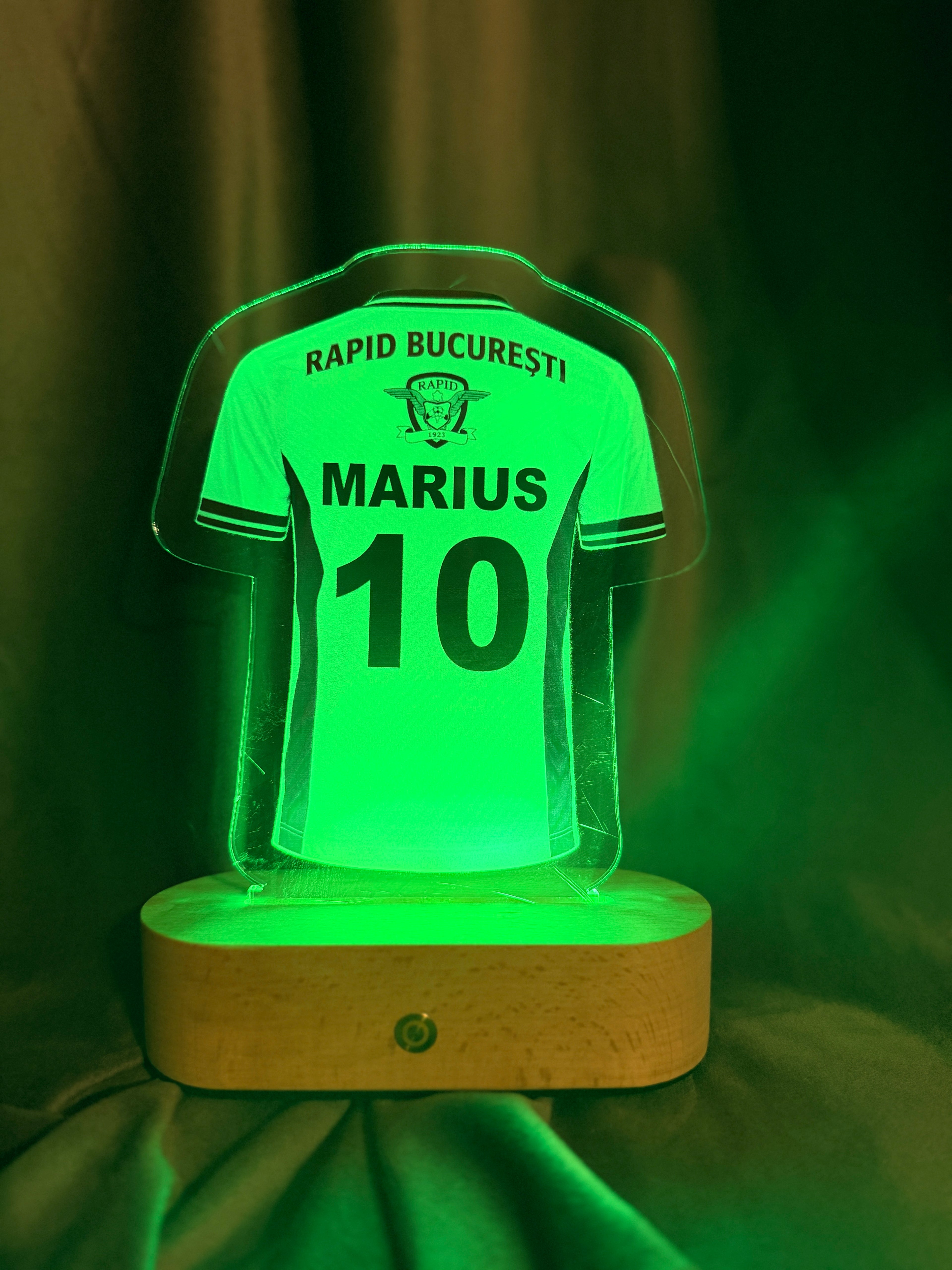 Lampa LED 3D  - Tricou RAPID