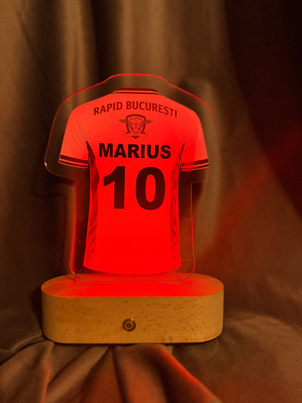 Lampa LED 3D  - Tricou RAPID