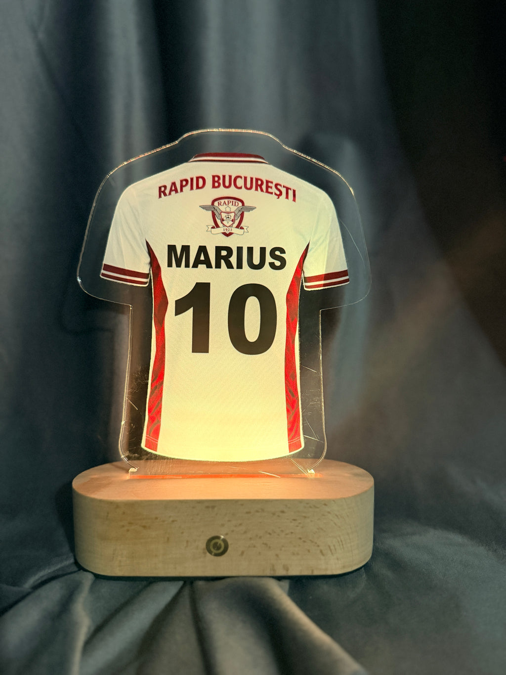 Lampa LED 3D  - Tricou RAPID