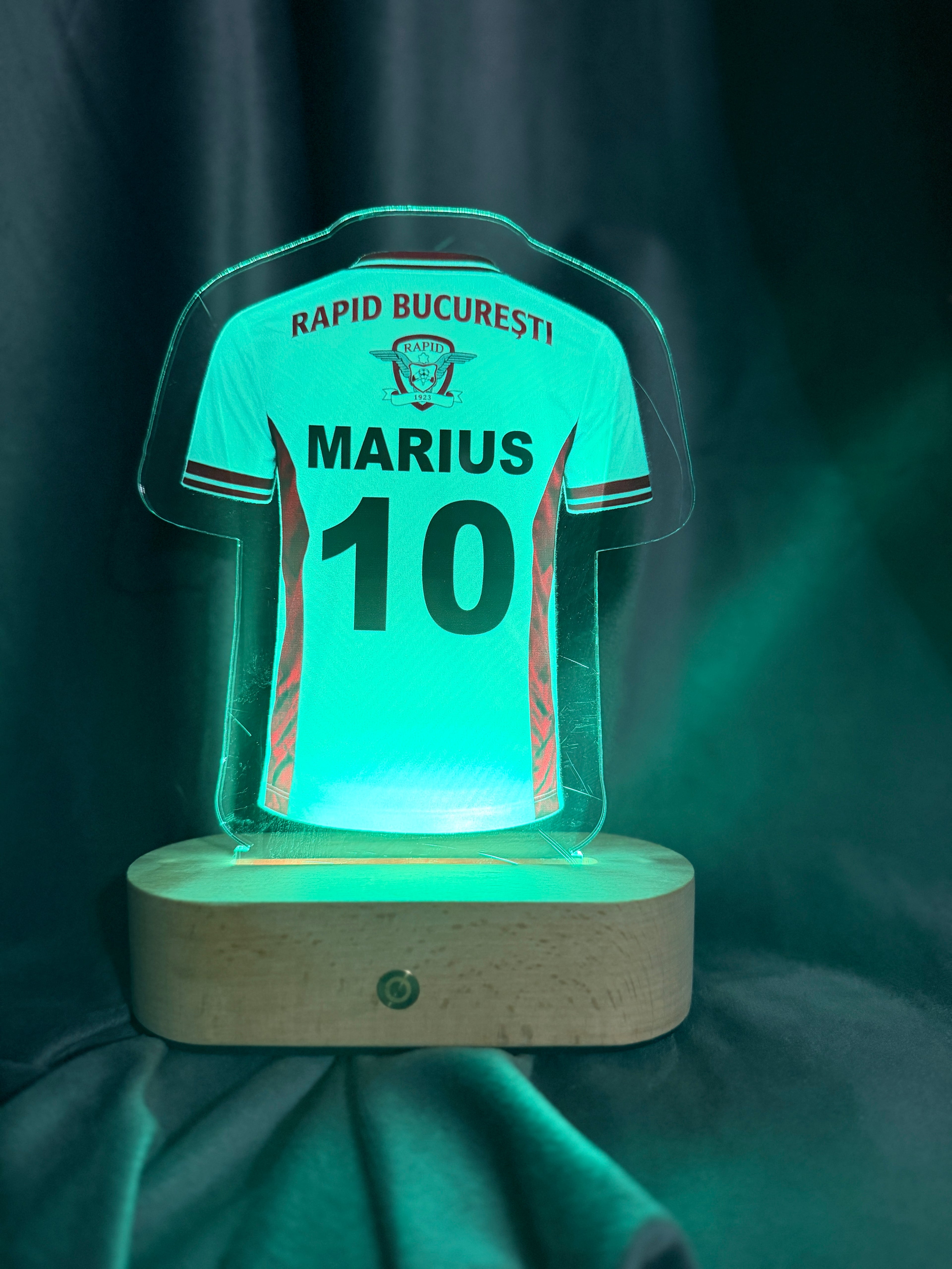 Lampa LED 3D  - Tricou RAPID