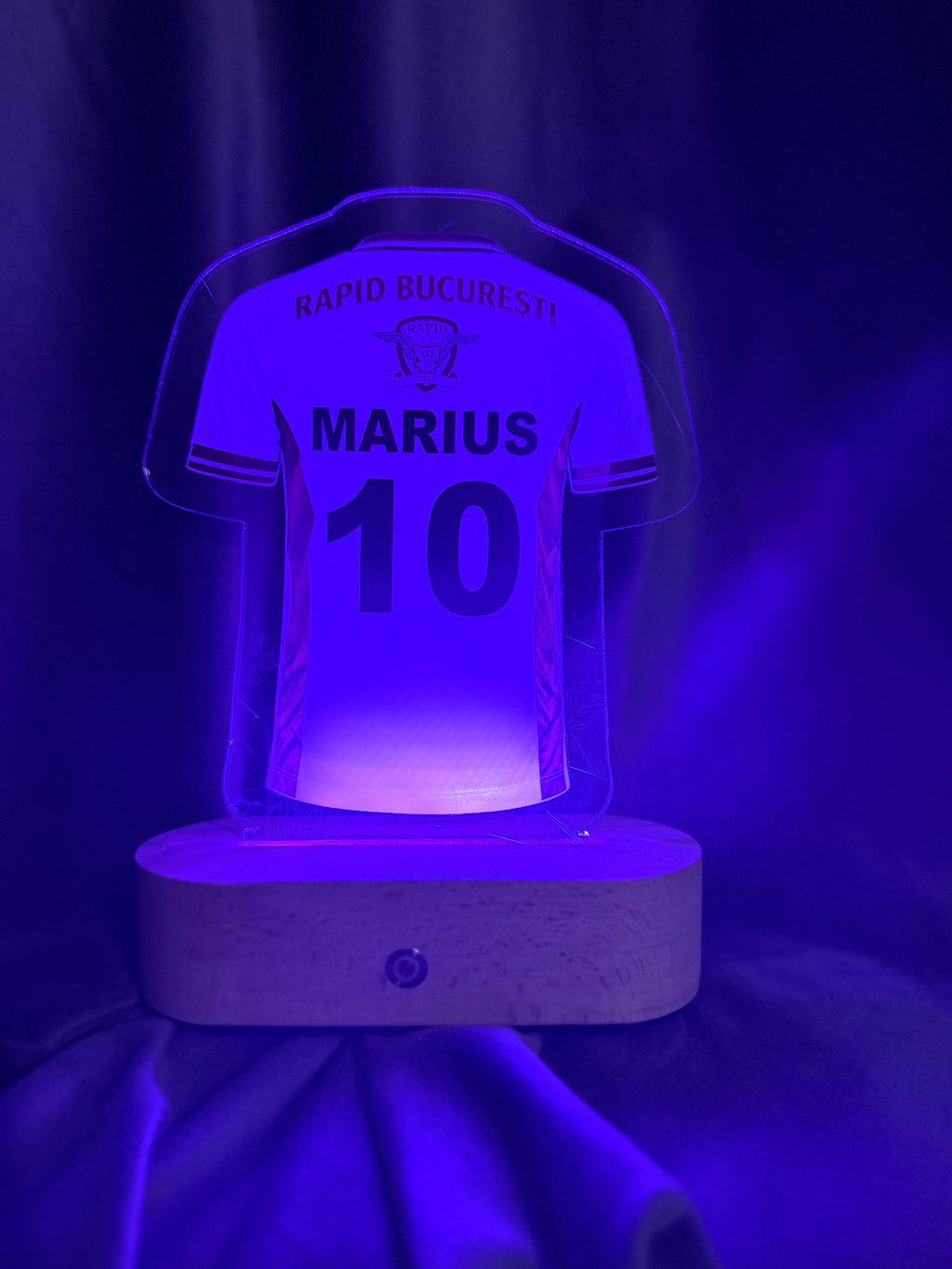 Lampa LED 3D  - Tricou RAPID