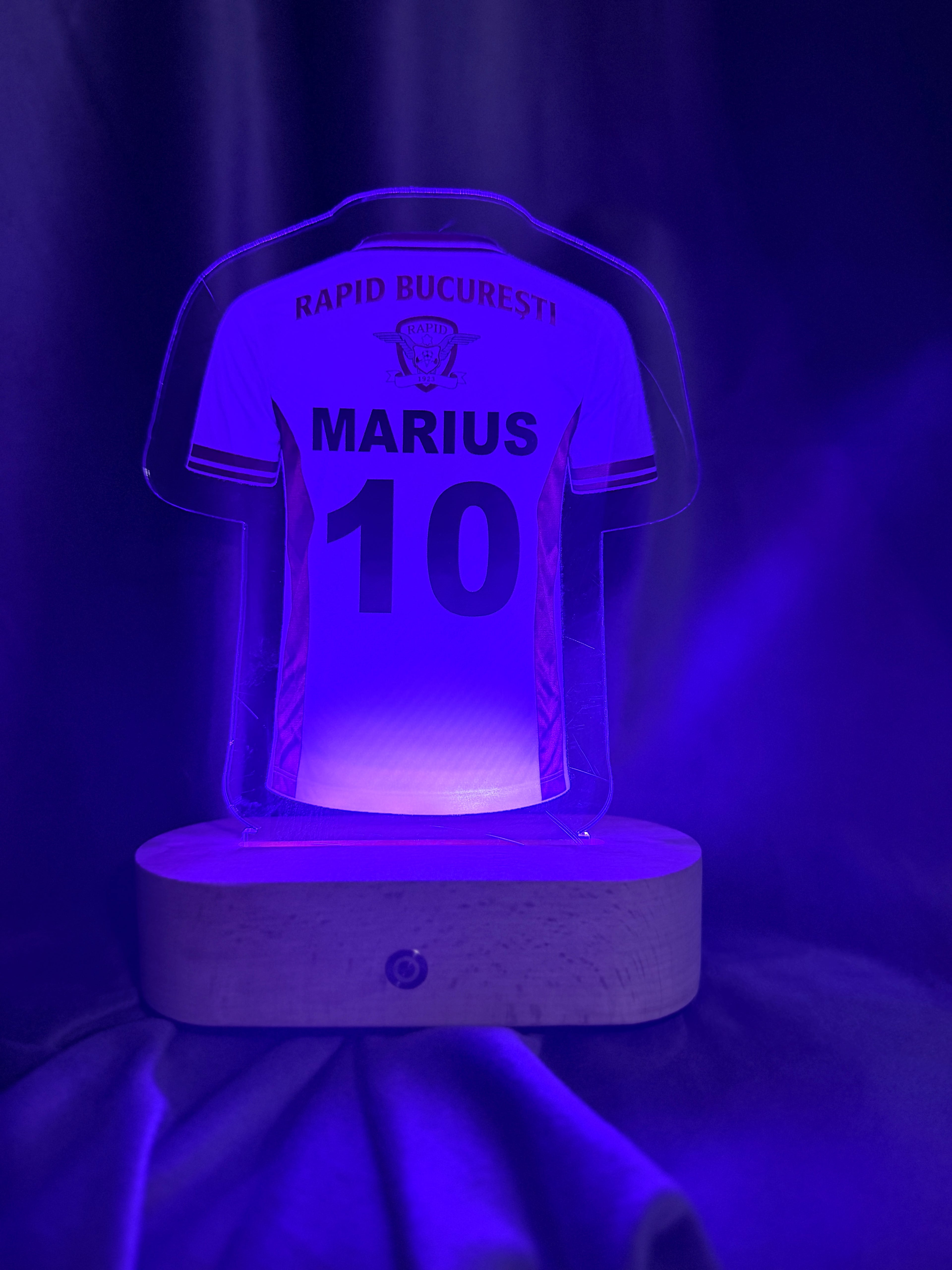 Lampa LED 3D  - Tricou RAPID