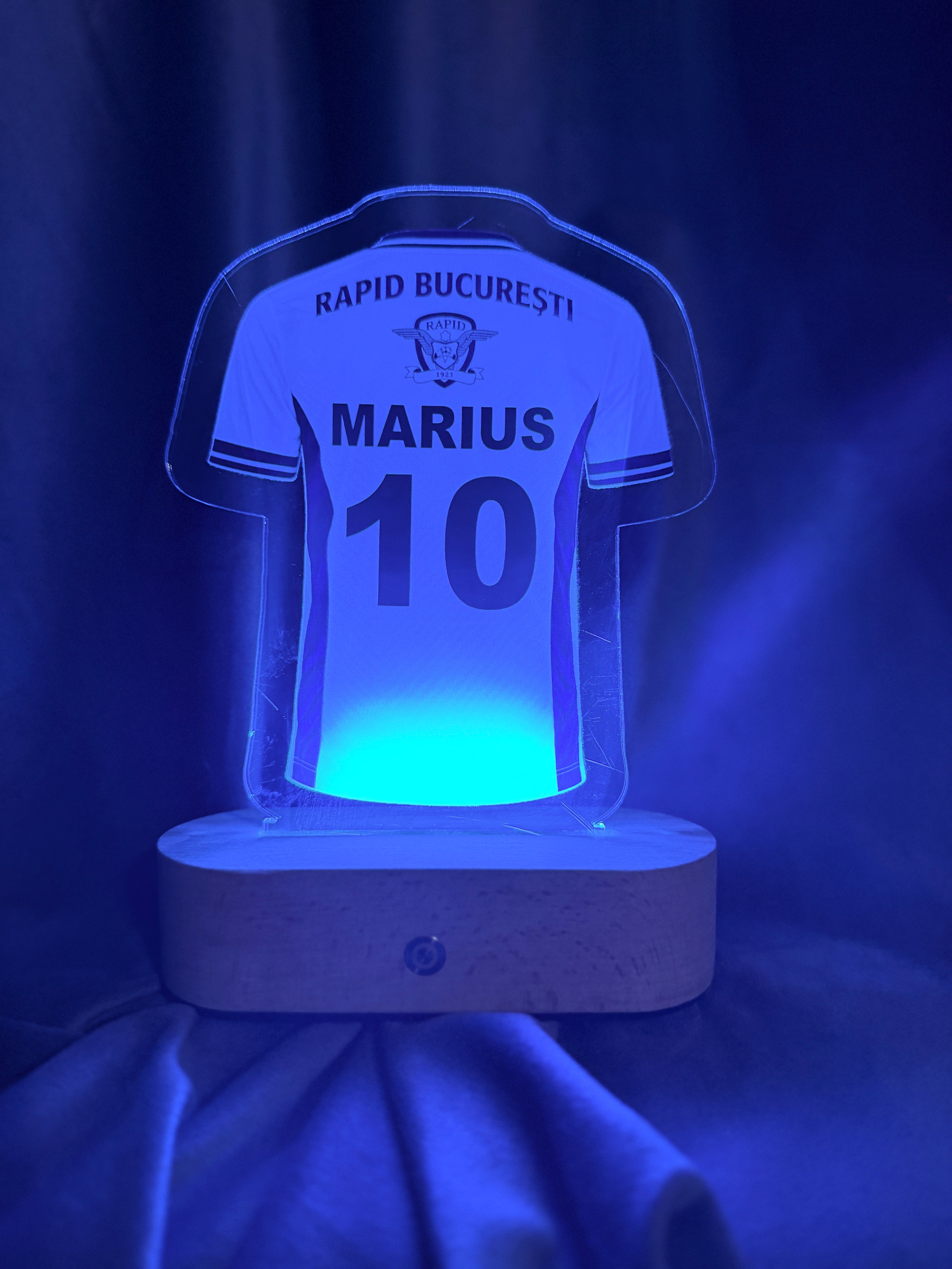 Lampa LED 3D  - Tricou RAPID