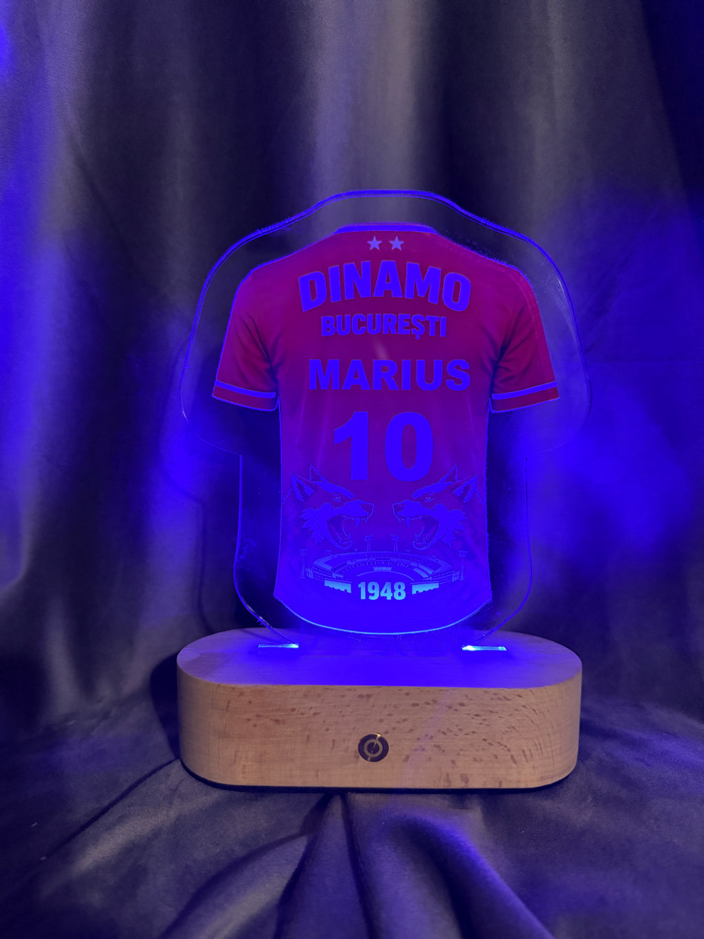 Lampa LED 3D  - Tricou DINAMO